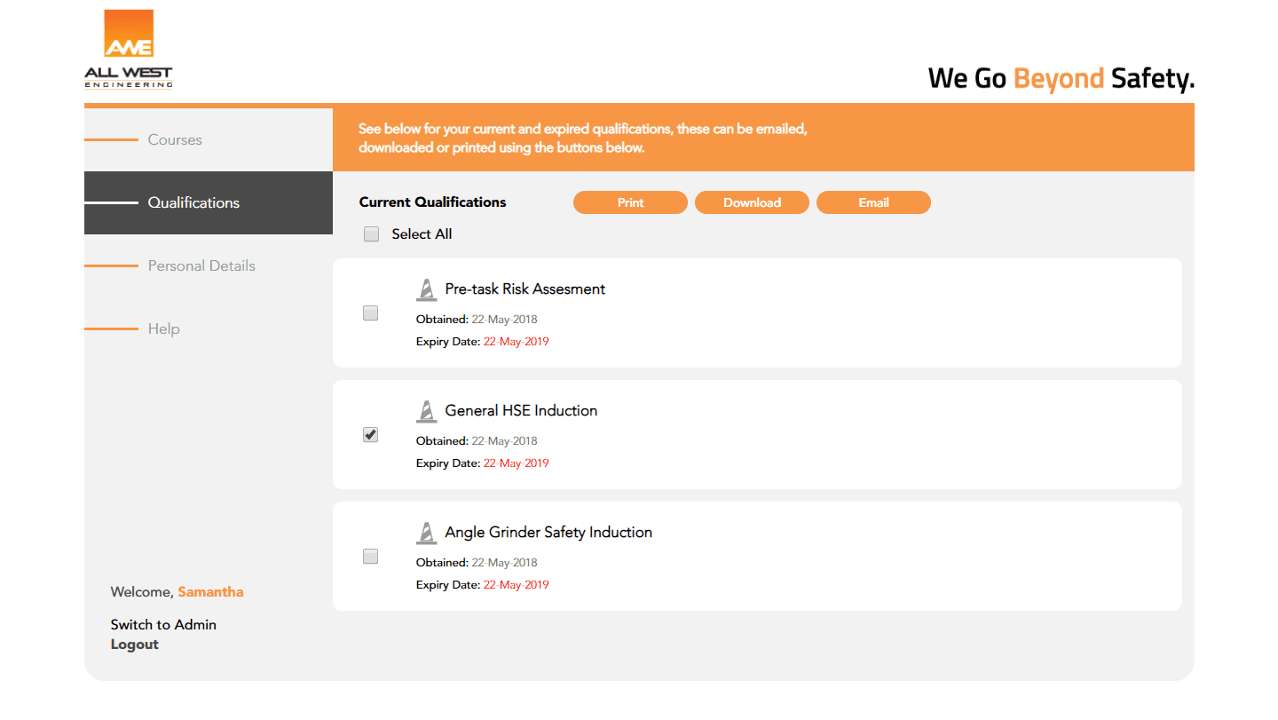 All West Engineering snapshot preview