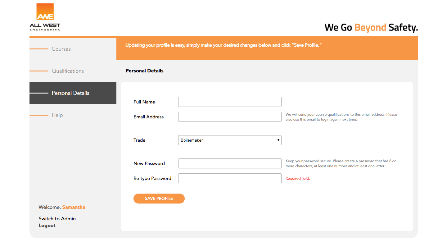 All West Engineering snapshot preview
