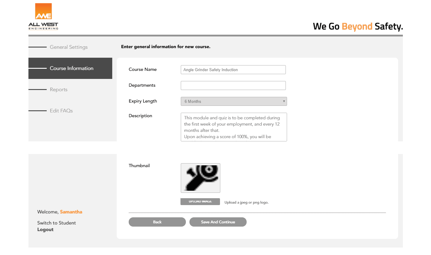 All West Engineering snapshot preview