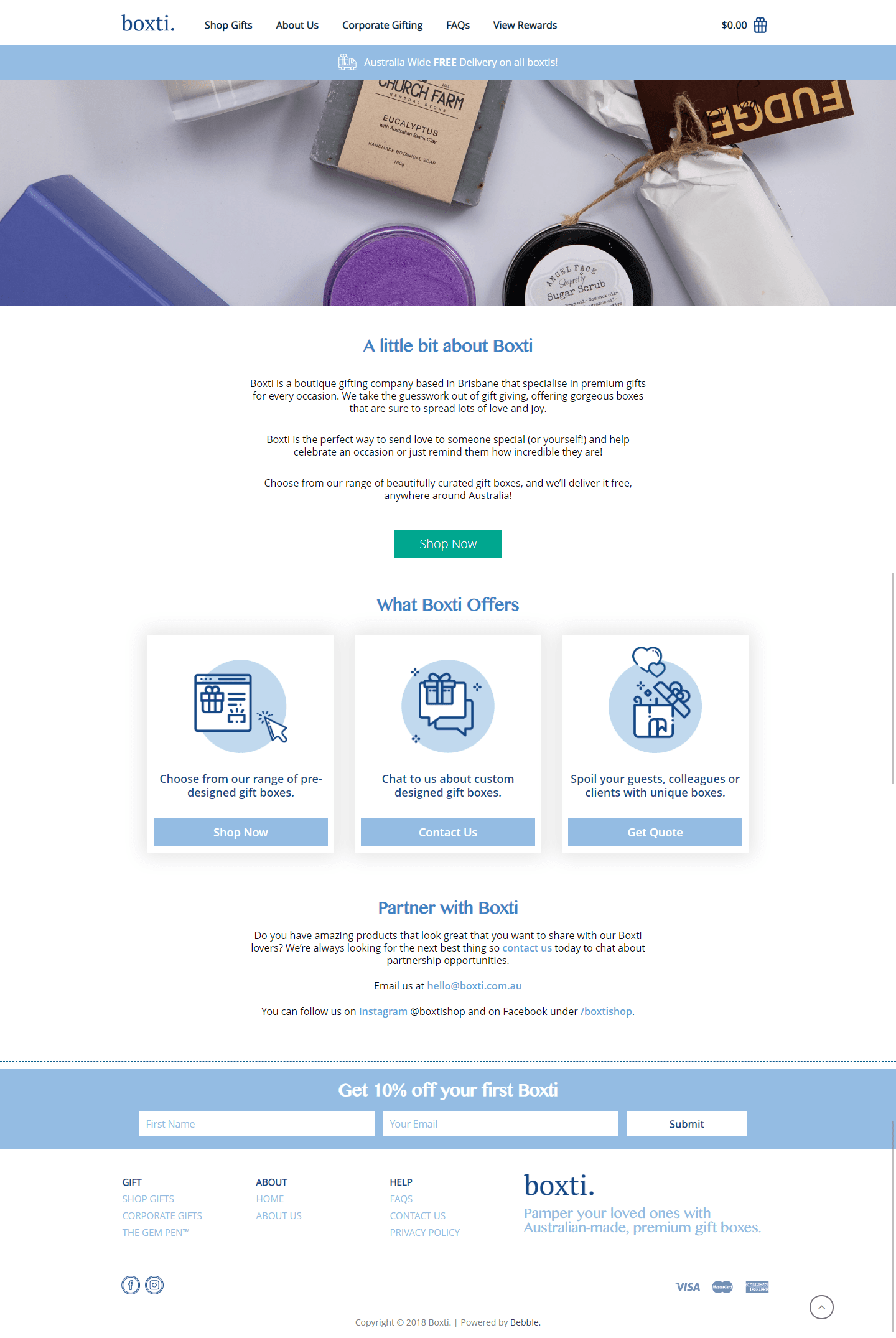 Boxti snapshot preview