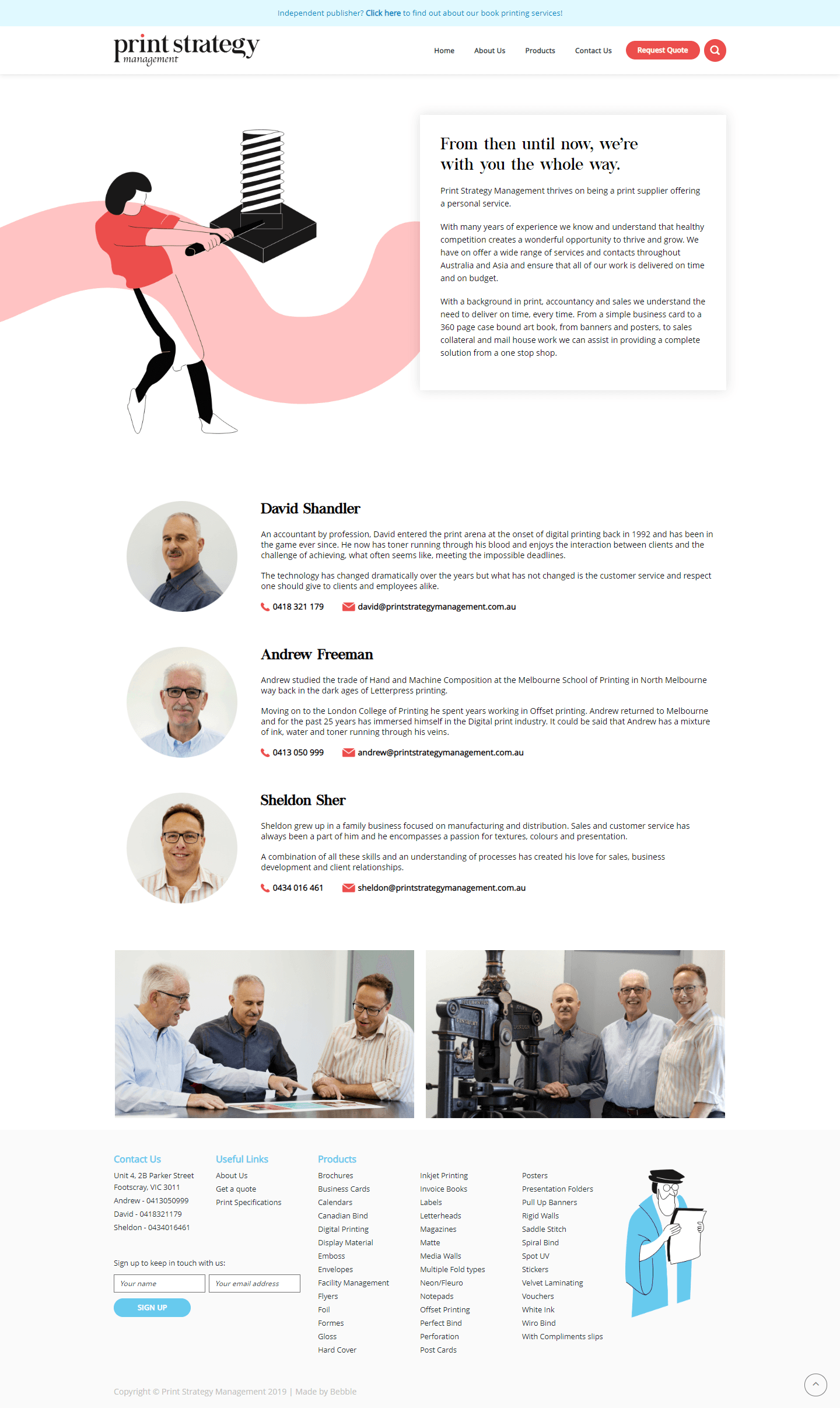 Print Strategy Management snapshot preview