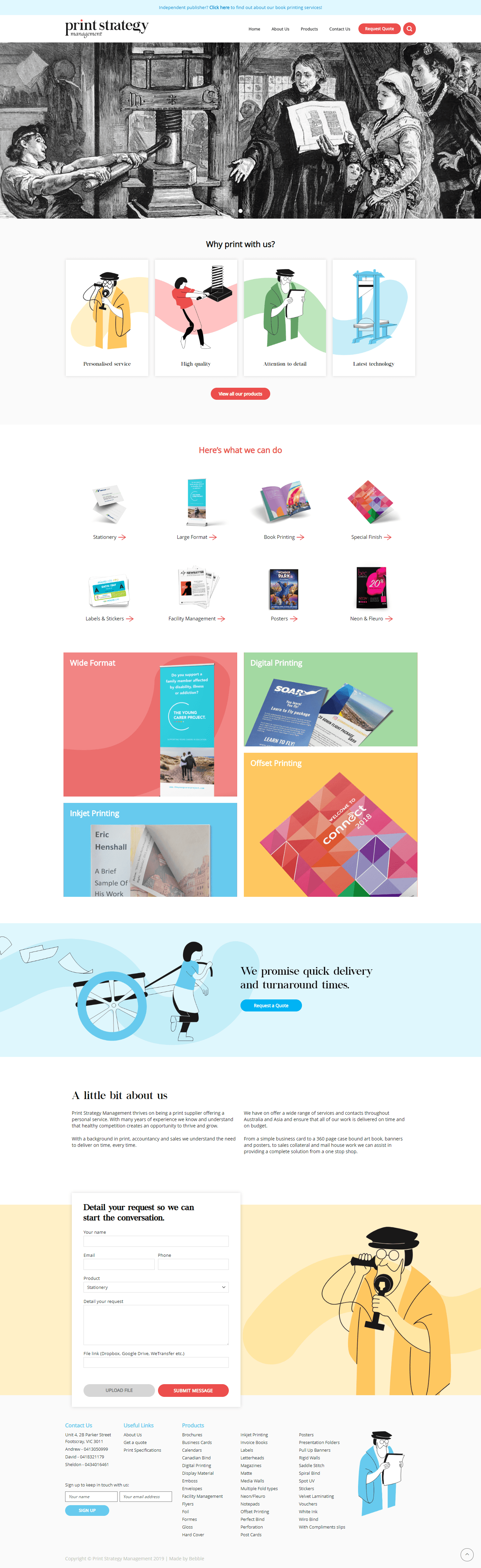 Print Strategy Management snapshot preview