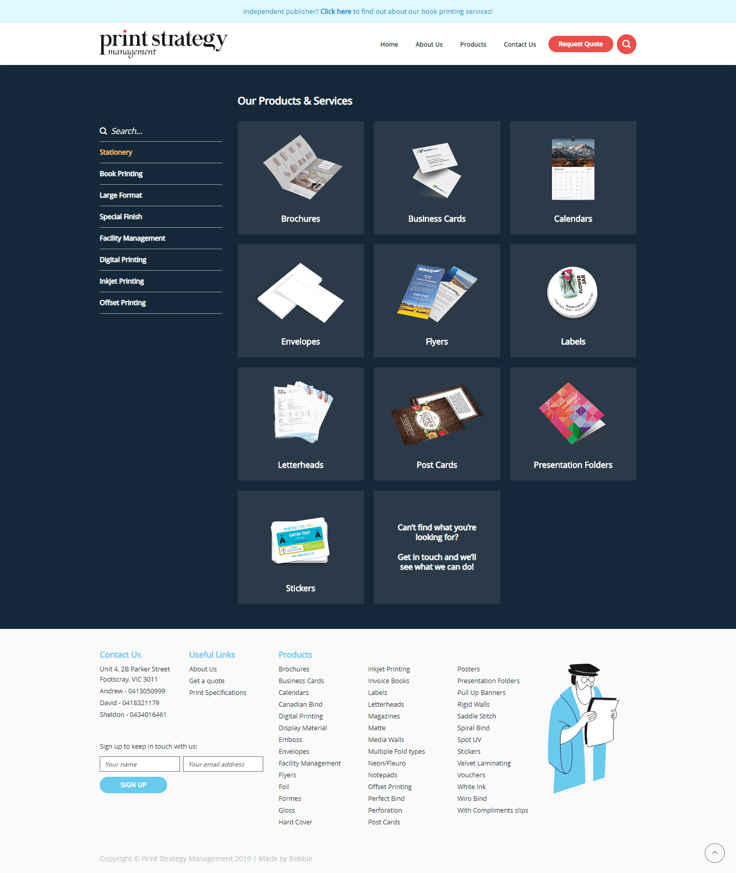 Print Strategy Management